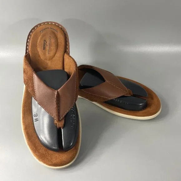 Clarks | Shoes | Clarks Mens Ellison Brown Leathersuede Easy  display picture 2